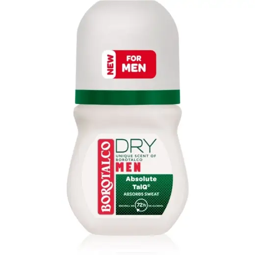 Borotalco MEN Dry Dezodorant Roll-on 72 Godz. Zapachy Unique Scent of Borotalco 50 Ml