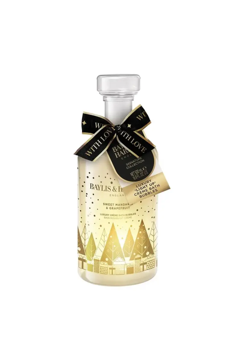 Debenhams Sweet Mandarin & Grapefruit Luxury 'light up' Crème Bath Bubbles Gift