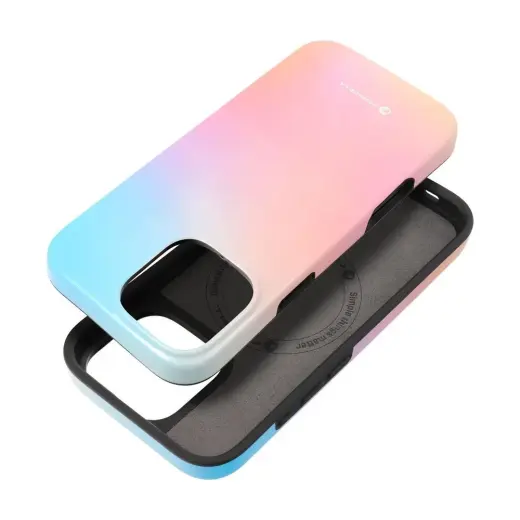 Forcell F-Protect Mirage maciņš ar MagSafe atbalstu telefonam iPhone 16 Pro Max rozā zils
