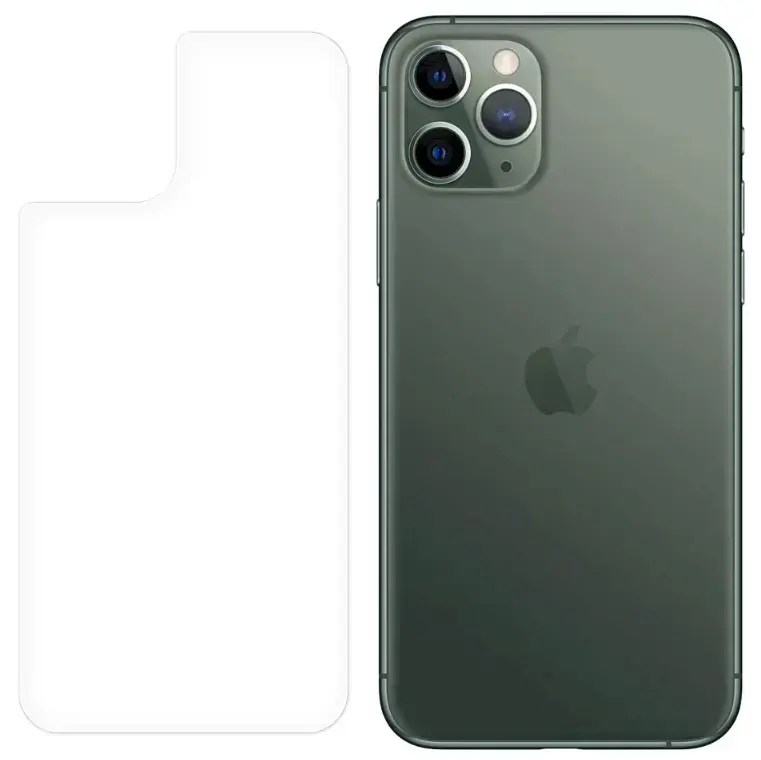 Fusion Back Tempered Glass Aizmugures Aizsargstikls Apple iPhone 11