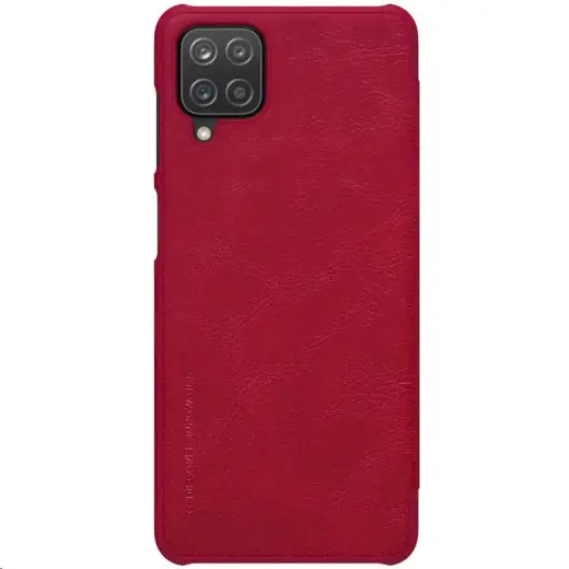 Nillkin Qin Book Case for Samsung Galaxy A12 Red