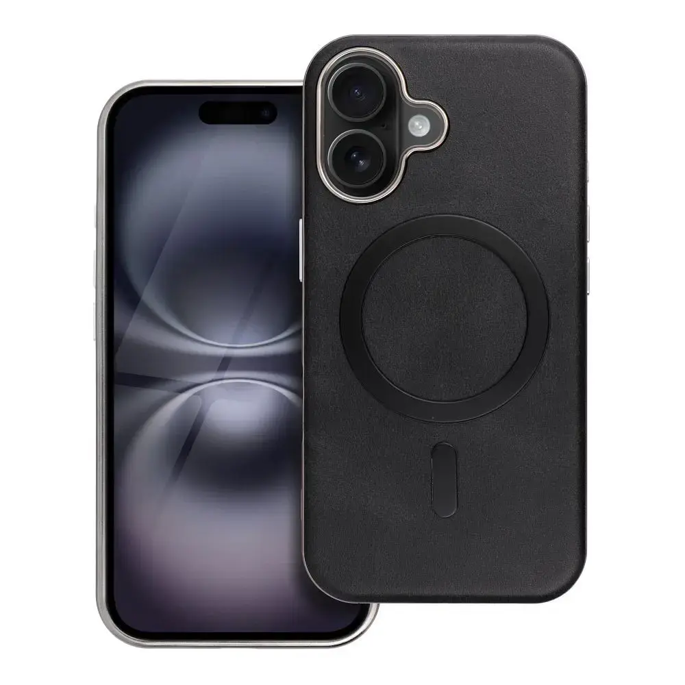Gentleman Mag telefono dėklas su MagSafe palaikymu iPhone 13 Pro juodas