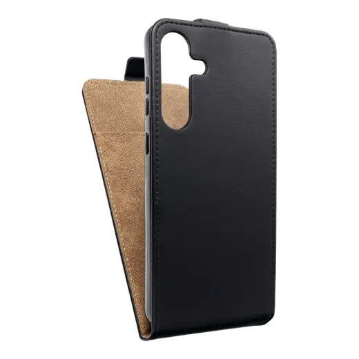 SLIM FLEXI FRESH knyginio tipo telefono dėklas Samsung Galaxy S25 FE (S731) juodas