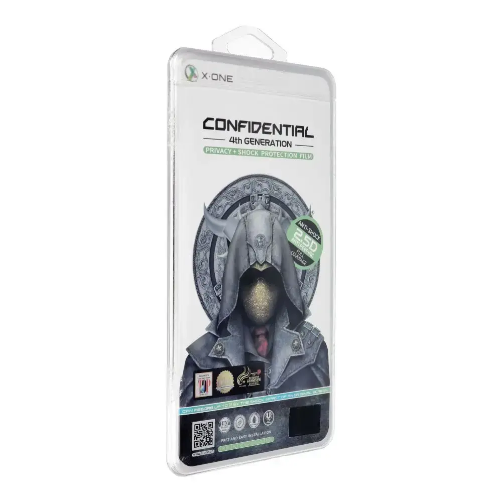 X-ONE Extreme Shock Eliminator 4th gen. Privacy - for iPhone 15 Plus