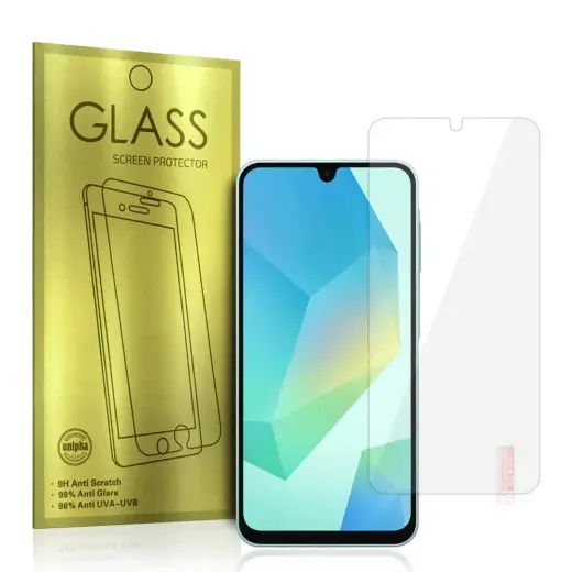 Gold grūdintas apsauginis stiklas telefonui Galaxy A16 4G | Galaxy A16 5G | Galaxy A17 5G | Galaxy A26 5G | Galaxy M16 5G | Galaxy M36 5G