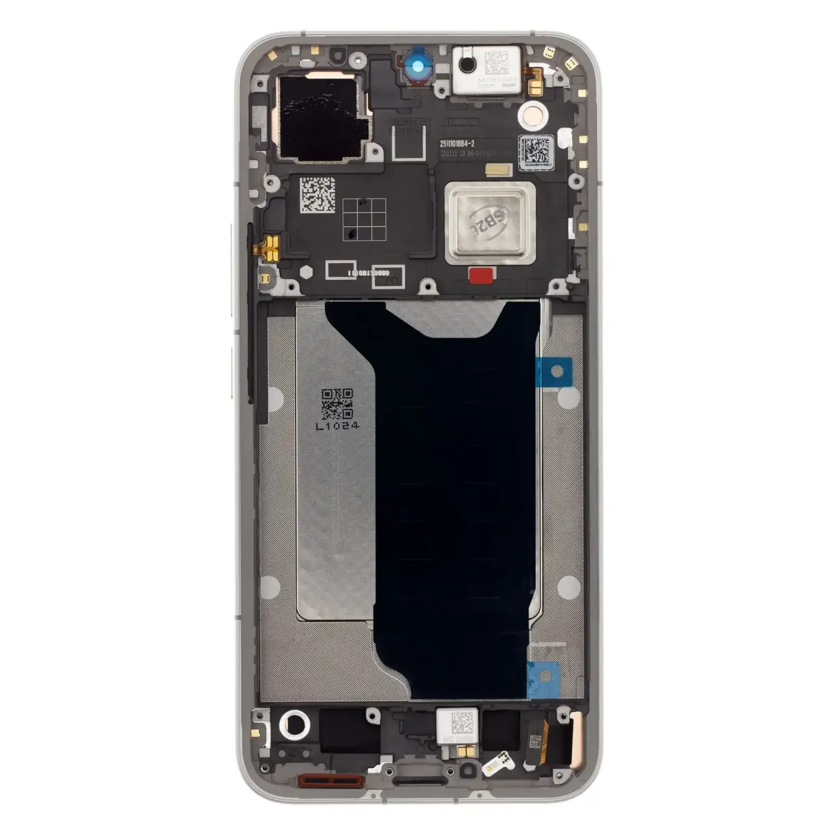 LCD Display + Touch Unit + Front Cover for Xiaomi 15T Pro Gray(Service Pack)
