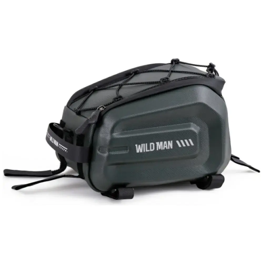 WILDMAN GD5 4L Bike Rack Case/Bag, Dark Green