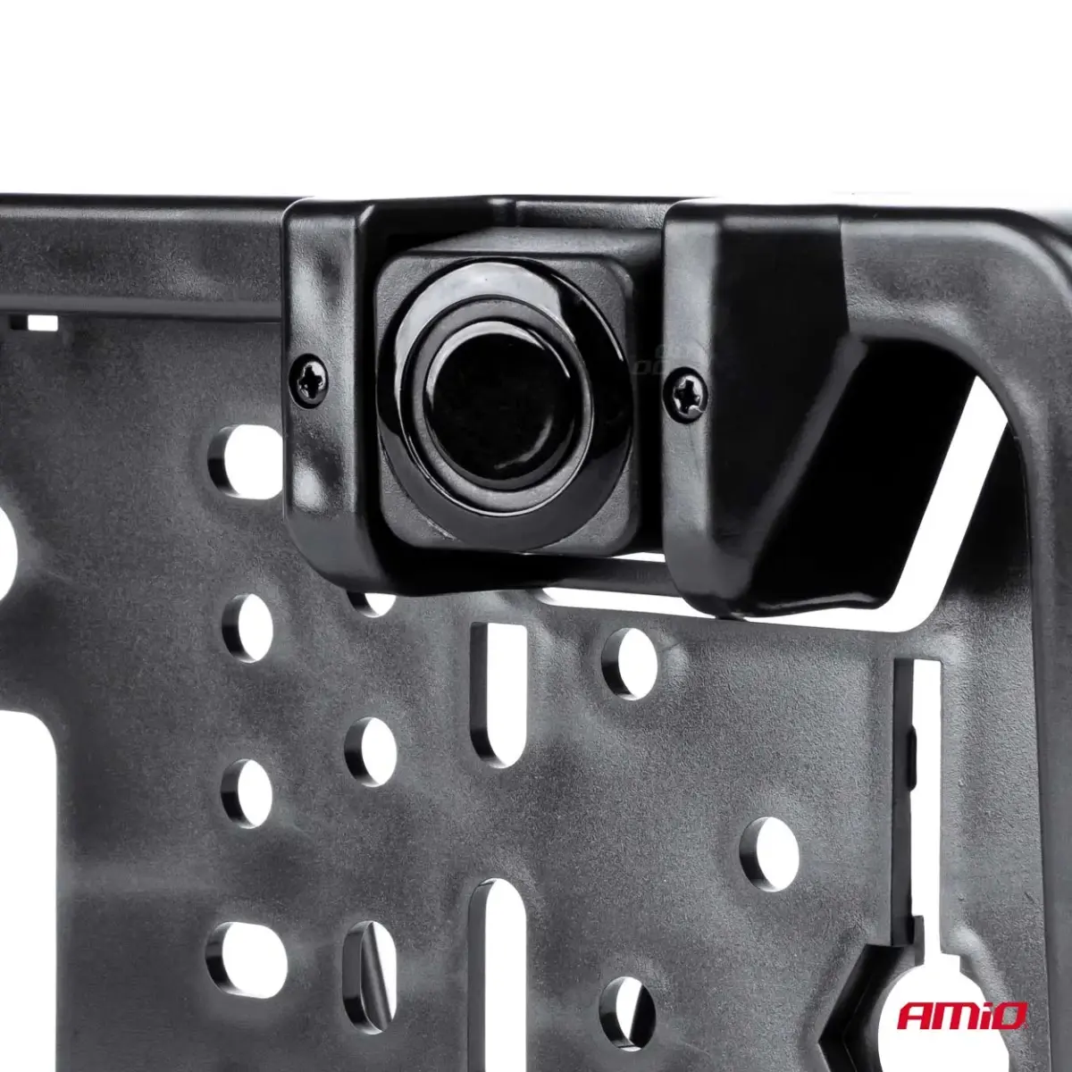 EU Licence plate frame with a camera and parking sensors