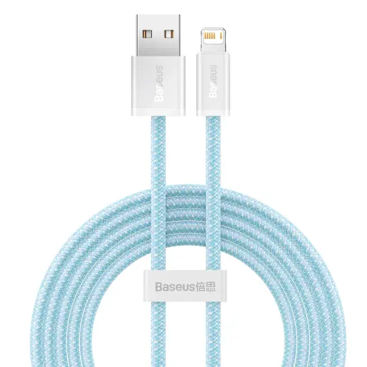 Baseus Dynamic data transfer and charging cable | USB-A to Lightning | 12W | 2m | blue