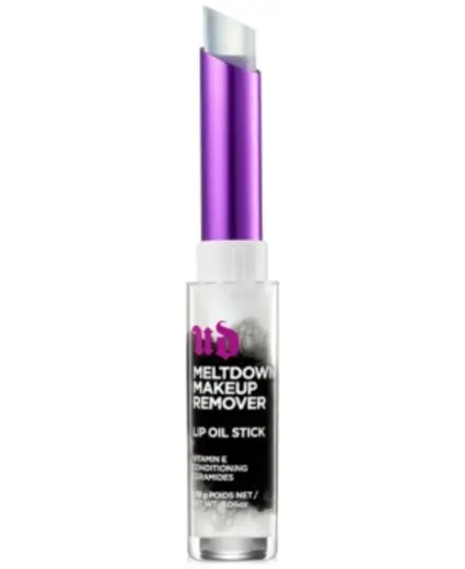 Urban Decay, Meltdown Makeup Remover Lip Oil Stick, Vitamin E, Remove waterproof makeup, Lip Oil, 1.78 g