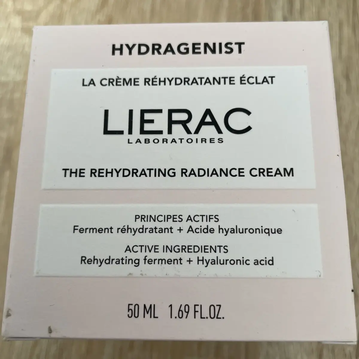 Lierac Hydragenist Illuminating Rehydrating Cream 50ml