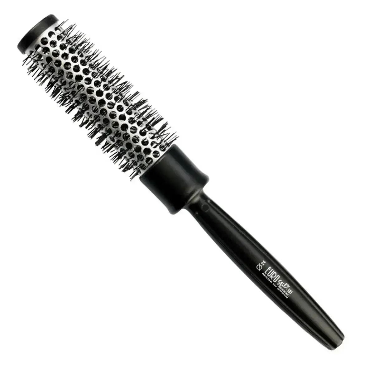 EUROSTIL Thermal Rubber Circular Bristle Brush