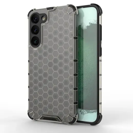 Honeycomb armored hybrid telefono dėklas Samsung Galaxy S23+ (S916) juodas