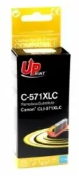 Tintes kārtridžs UPrint Canon 571XLC