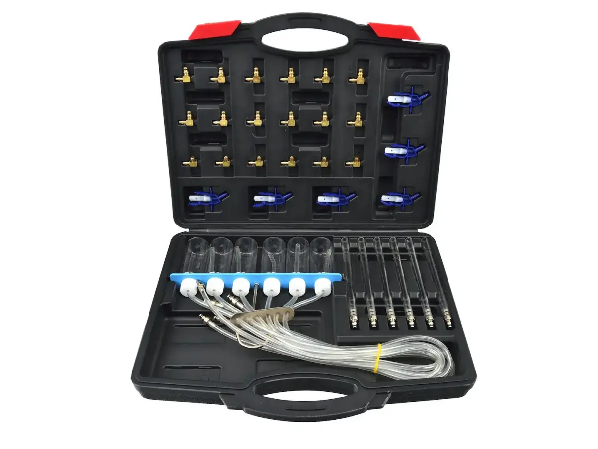 Flow Meter and Adaptor Set for Common Rail Diesels, black case