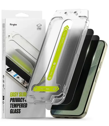 SZKŁO PRYWATYZUJĄCE RINGKE EASY SLIDE 2-PACK GOOGLE PIXEL 9 PRO XL / 10 PRO  XL / 11 PRO XL PRIVACY