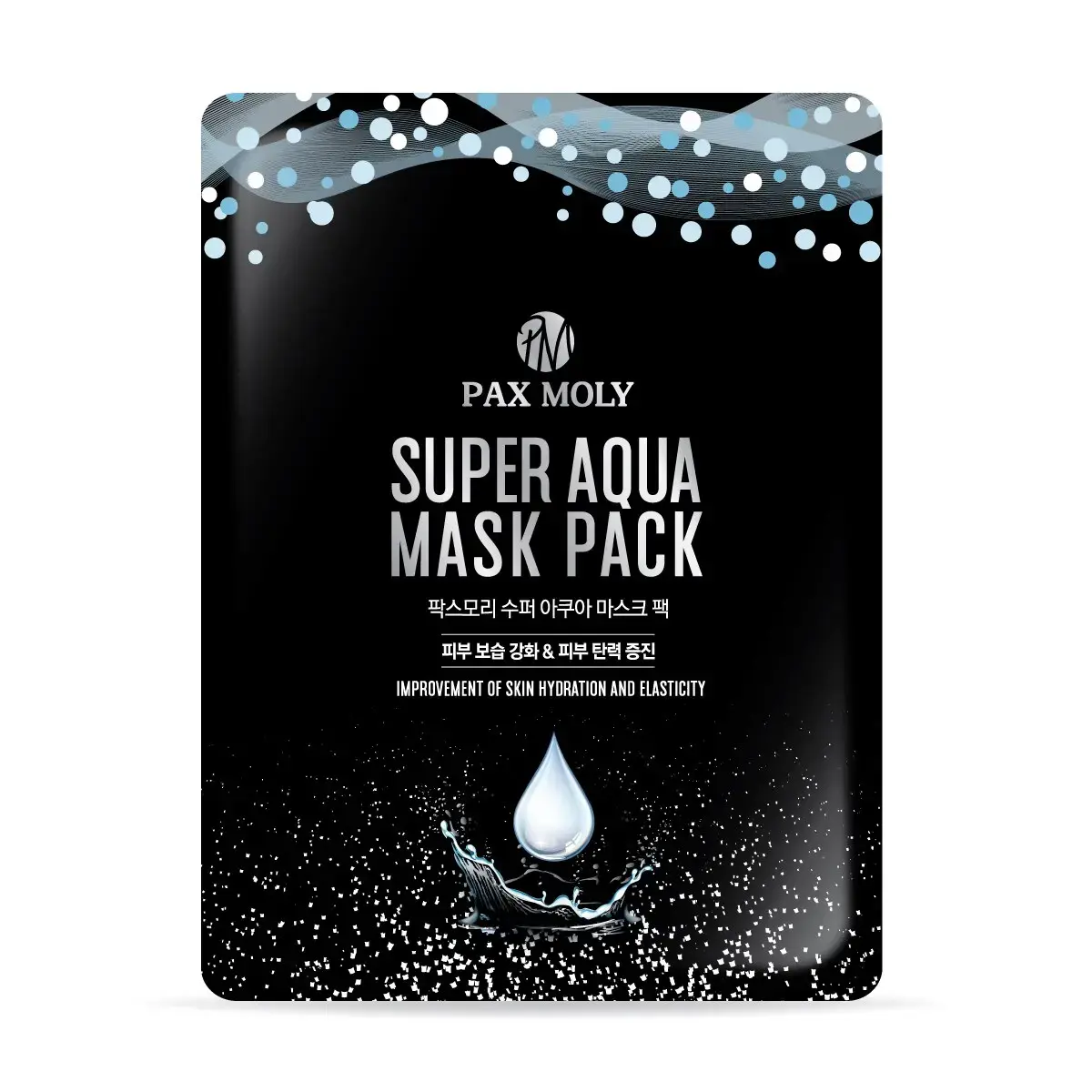 PaxMoly, Super Aqua, Hydrating, Sheet Mask, For Face, 25 ml