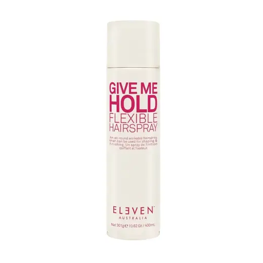 Eleven Australia, Give Me Hold, Hair Spray, Shape & Set, Flexible Fixation, No. 7, 400 ml