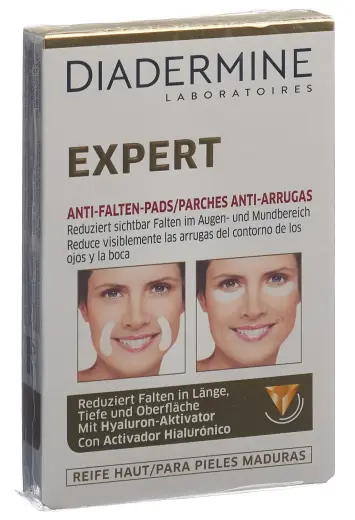 Cream for Eye Area Diadermine Expert Parches 6 U