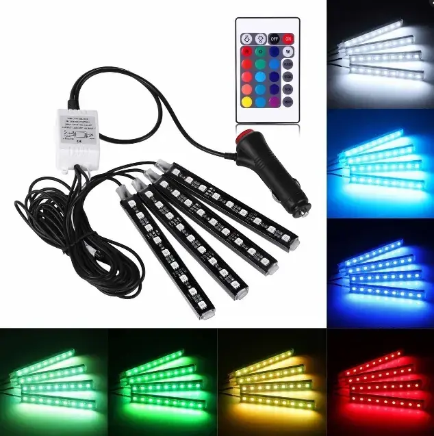 Goodbuy car interior light RGB 4 x 9 LED