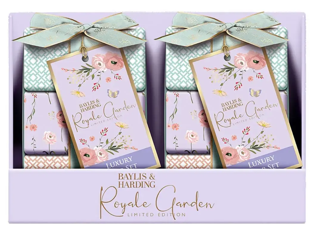Debenhams Royale Garden Luxury Wrapped Soaps Gift Set
