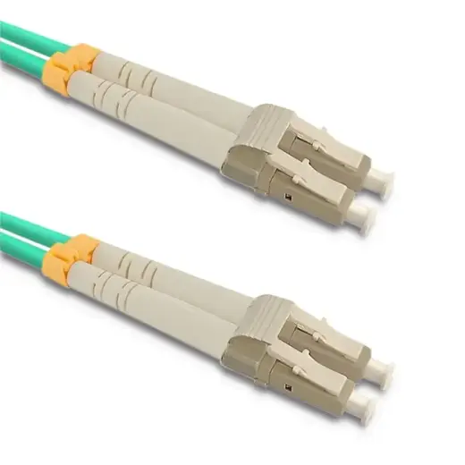 Qoltec Patchcord fiber optic LC/UPC - LC/UPC | Multimode | 50/125 | OM3 | Duplex | 2m