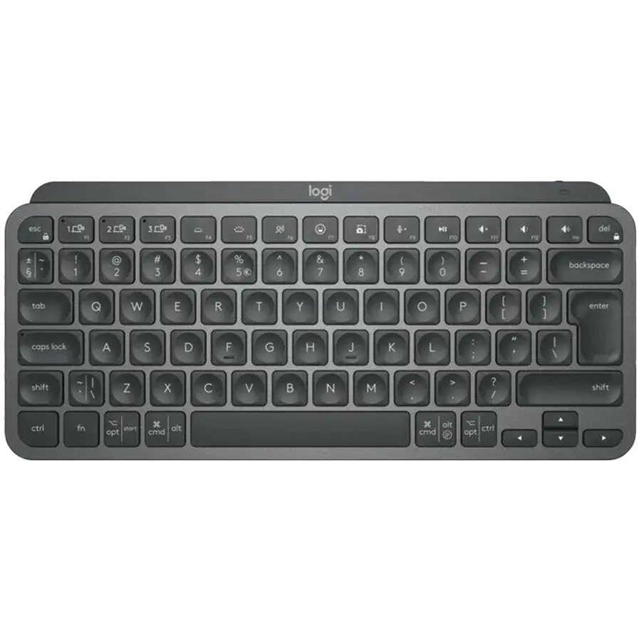 LOGITECH MX Keys Mini For MAC Bluetooth Illuminated Keyboard - PALE GREY - UK