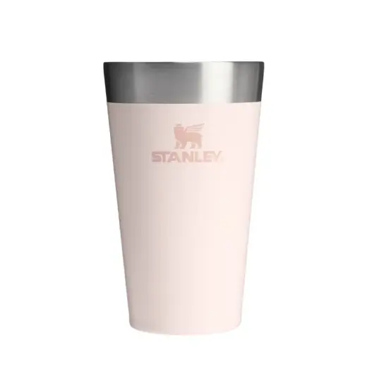 Termoglāze The Stacking Tumbler 0,47L gaiši rozā