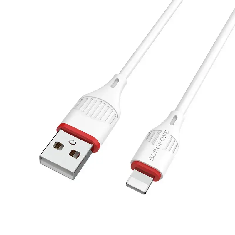 Borofone Cable BX17 Enjoy - USB to Lightning - 2A 1 metre white