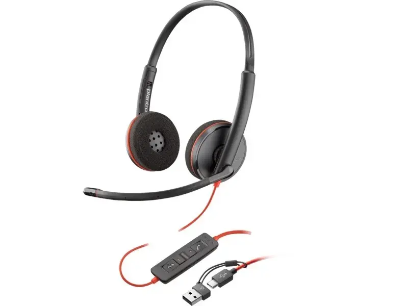 Poly Blackwire 3220 USB-A|C black 8X2J9A