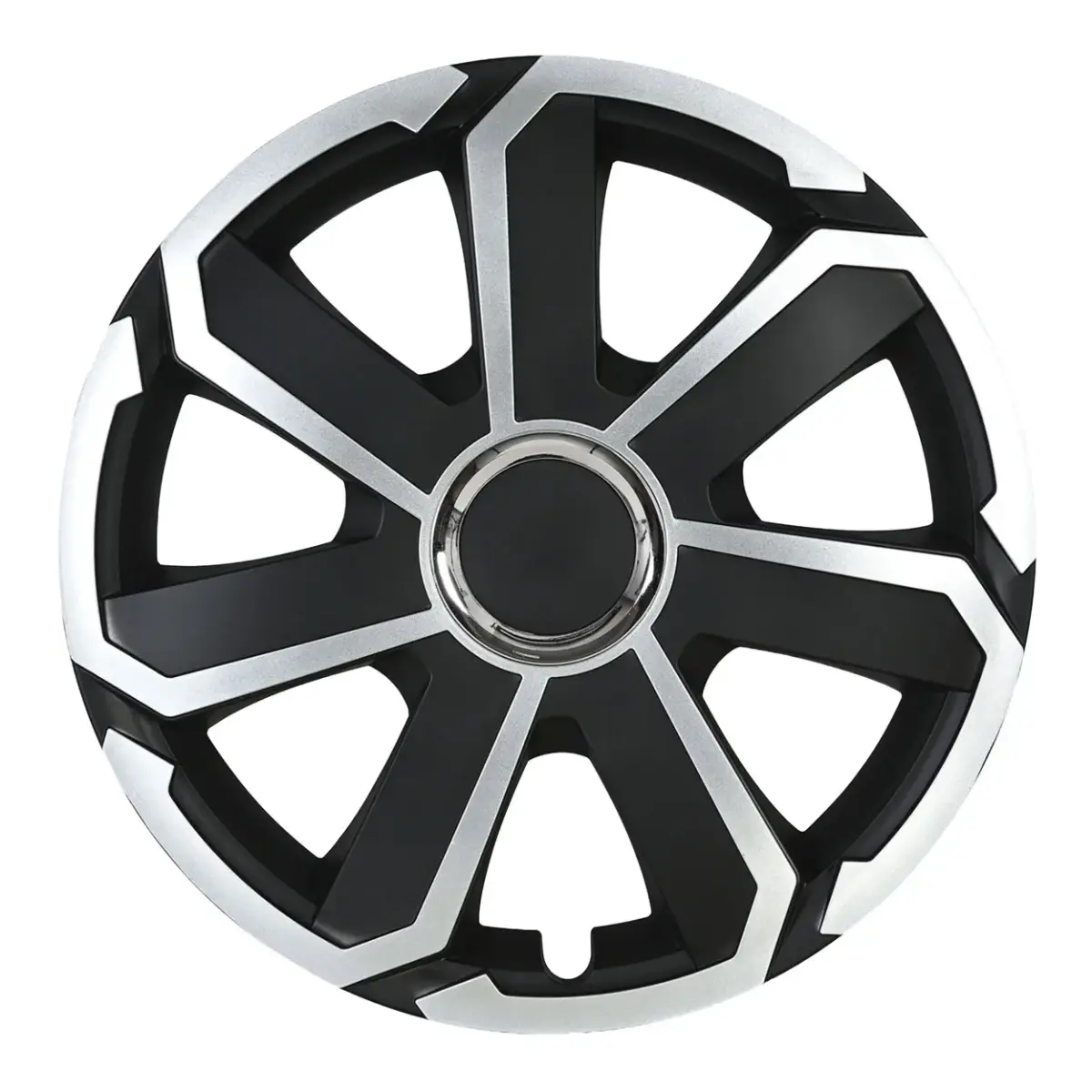 Hubcap AEROSPIN 16" black&silver