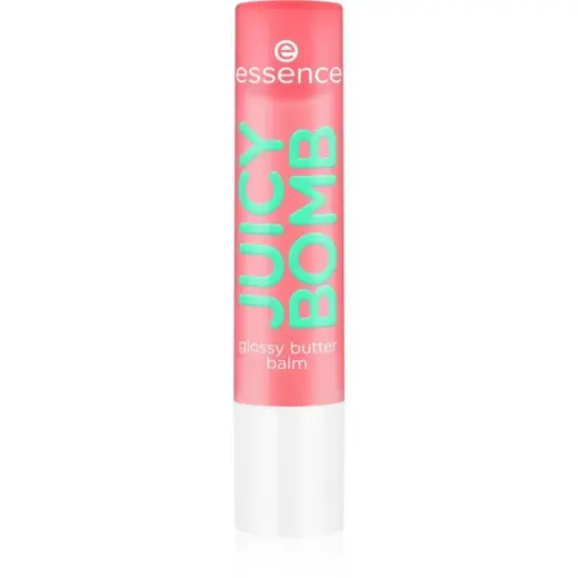 Essence, Juicy Bomb, Glossy, Lip Balm, 01, One In A Melon, 2.5 g