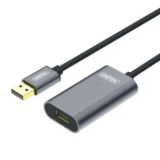 Cable USB 2.0 Extension 5m; AM-AF, PREMIUM; Y-271