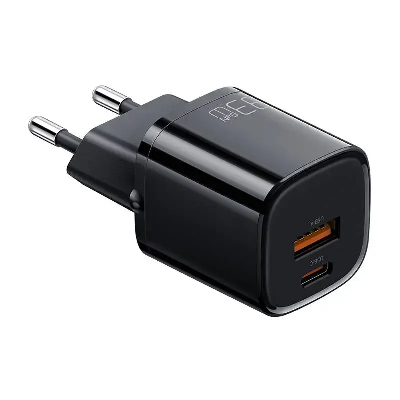 Mcdodo CH-0151 reisilaadija | 33W | GaN | USB-A, USB-C | must