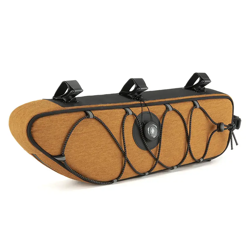 Torba pod ramę 2L Rockbros TL003 ROAD TO SKY wodoodporna – pomarańczowa