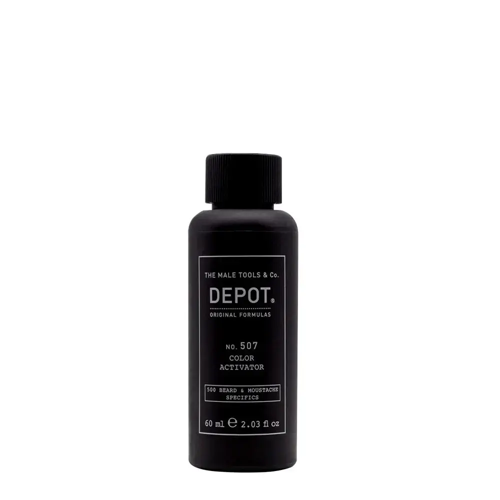 Depot, 500 Beard & Mustache Specifics No. 507, Hair Colour Activator Lotion, 10 vol, 60 ml