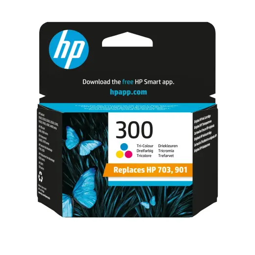 Tintes kārtridžs HP 300 CC643EE trīskrāsu