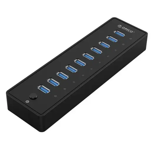 Orico PC koncentrators (habs) 10 x USB 3.0 | 5GBps