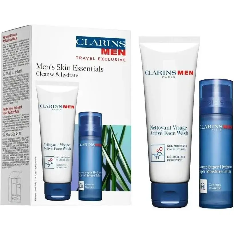 MyClarins, Set Regalo Bellezza, Clarins - Men's Skin Essentials Skin Care Gift Set