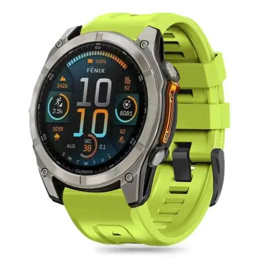 TECH-PROTECT SILICONE GARMIN FENIX 5 | 6 | 6 PRO | 7 | 8 (47 ММ) | E LIME
