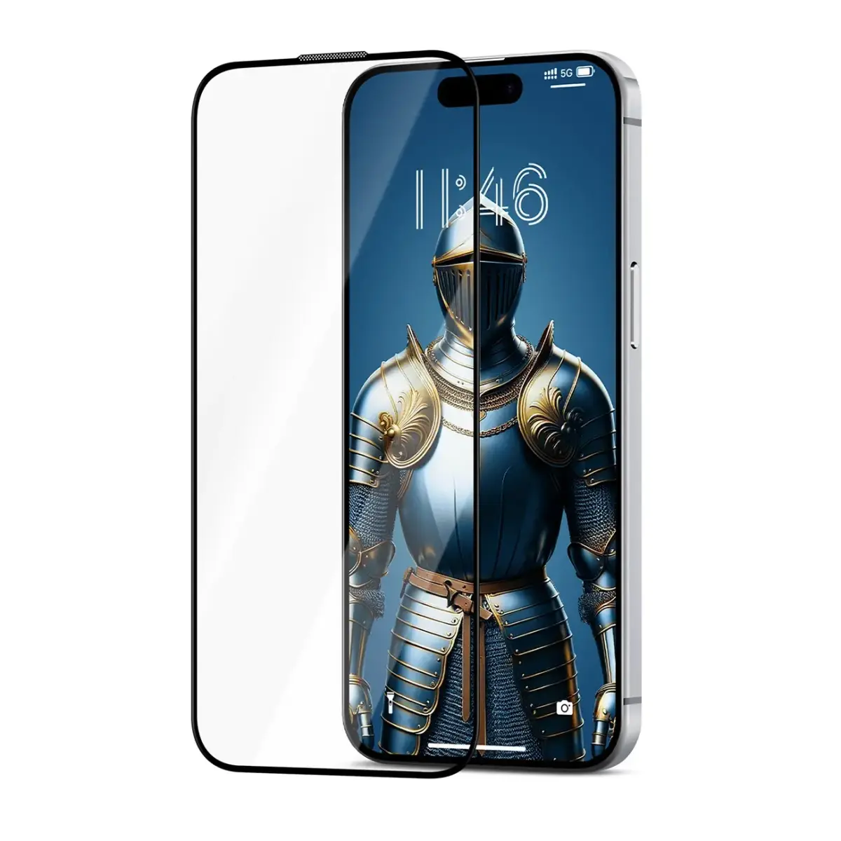 Joyroom JR-MAR0317 ekrāna aizsargstikls ar anti-reflektīvu pārklājumu priekš iPhone 15 Plus|16 Plus