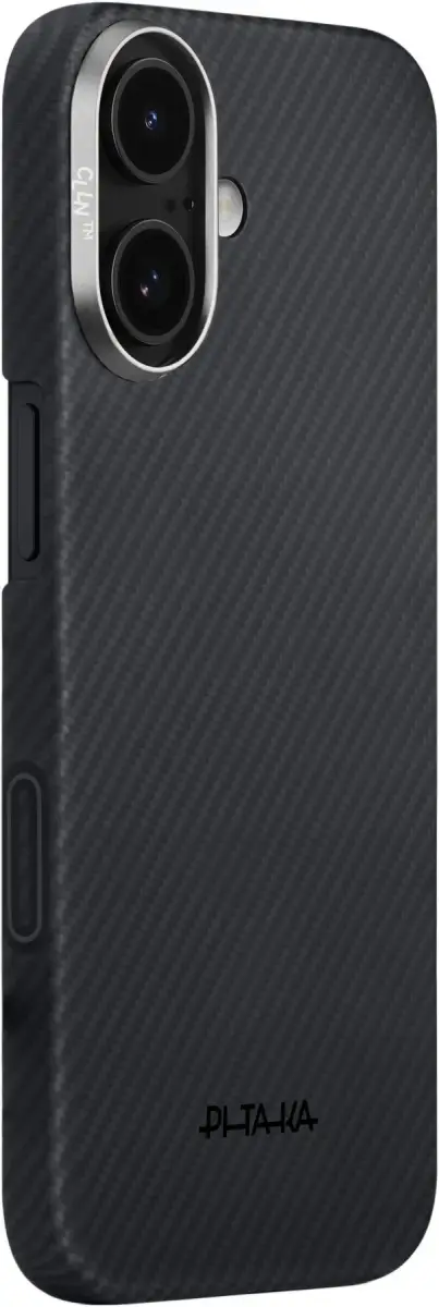 PITAKA Ultra-Slim Case, Black/Grey - iPhone