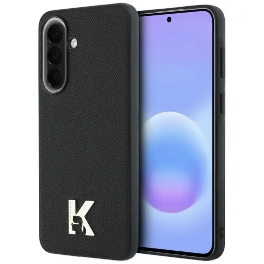 Karl Lagerfeld Karl Head Logo maciņš telefonam Samsung Galaxy A57 melns