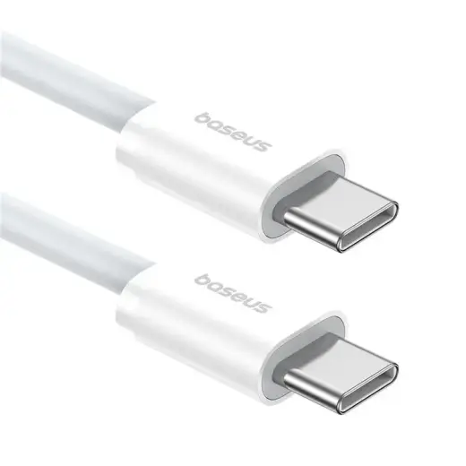 Baseus Superior Series data transfer and charging cable | USB-C to USB-C | 30W | 1m | white