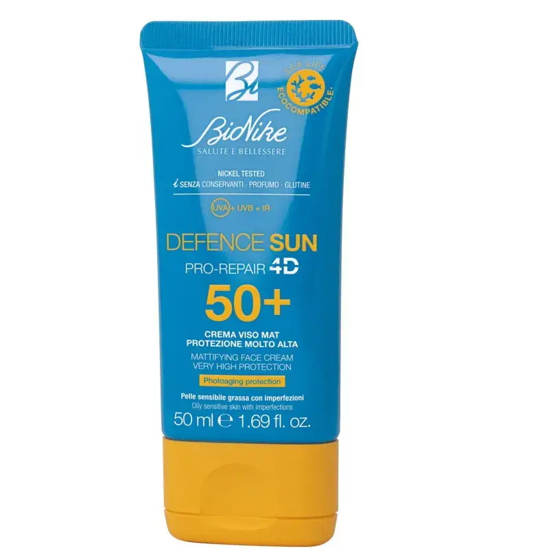 BioNike , Defence Sun, Mattifying  AND  Protecting