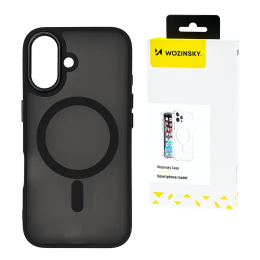 Wozinsky Fashion чехол с поддержкой MagSafe для телефона Samsung Galaxy S25 (S931) чёрный