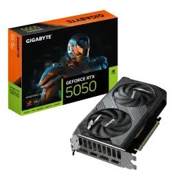 Videokarte Gigabyte GeForce RTX 5050 WINDFORCE OC 8G