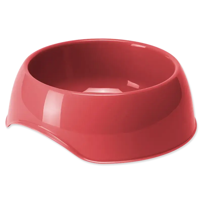 Bļoda dzīvniekiem, plastmasa - Dog Fantasy Plastic Bowl, red, 23.5cm, 1300ml