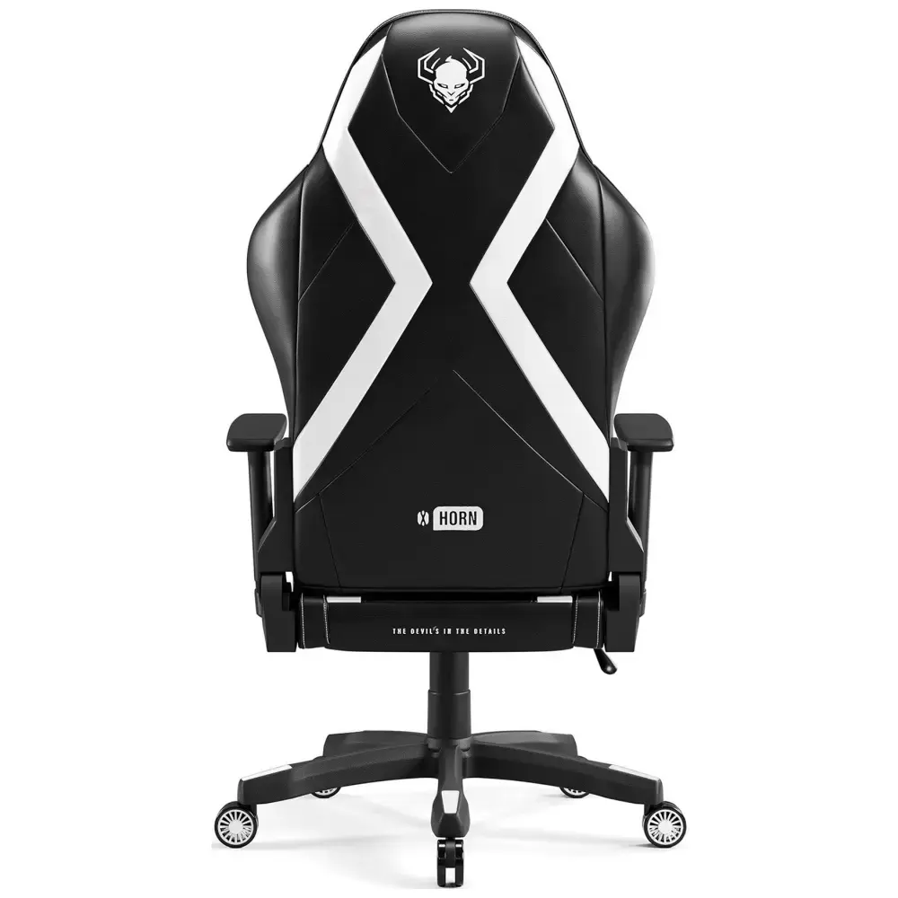 Gaming chair Diablo Chairs X-Horn 2.0 Normal Size black-white