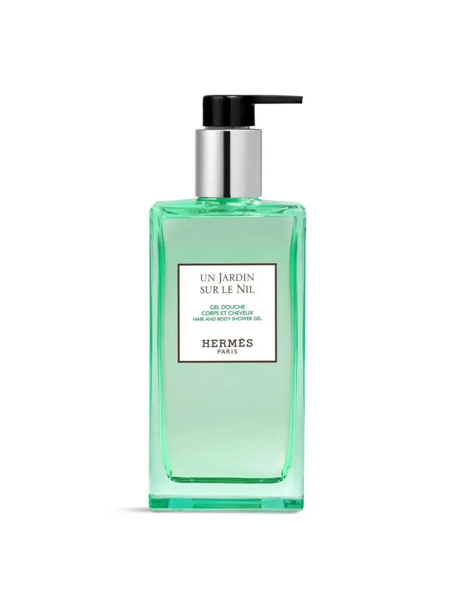 Hermes, Un Jardin Sur Le Nil, Moisturizing, Shower Gel, Hair & Body, All Skin Types, 200 ml
